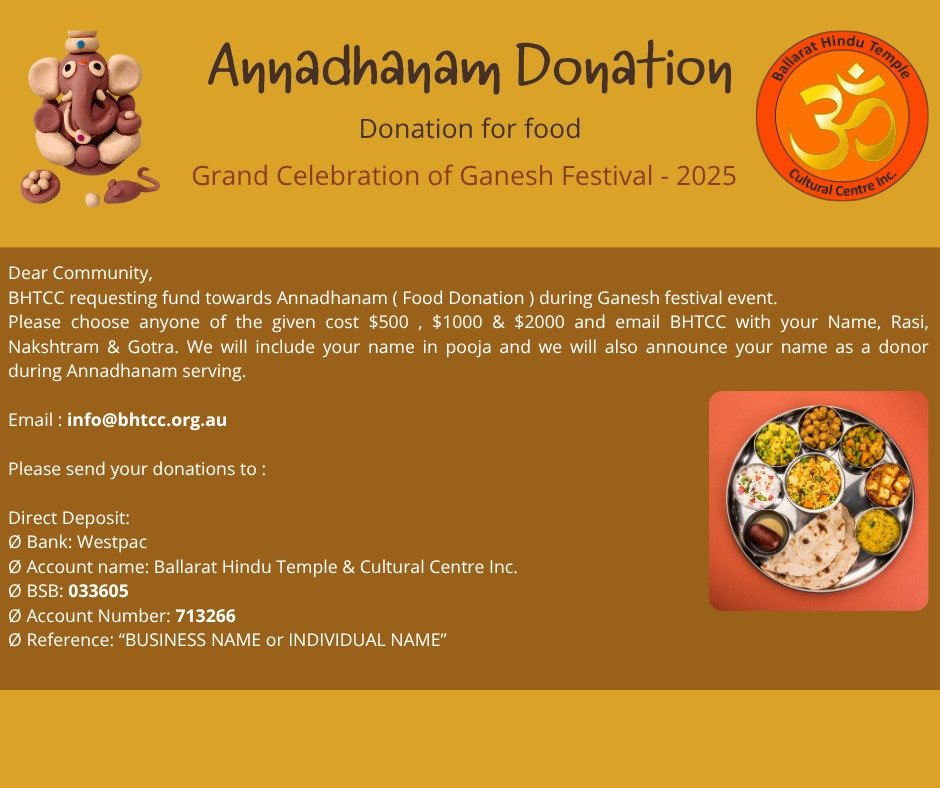 Annadhanam Flyer